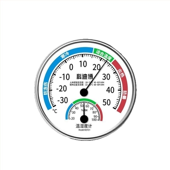 Cordibo unutarnji mehanički termometar i higrometar s mjerenjem suho/mokro, mjerenje temperature i vlage, za uredske i javne prostore
