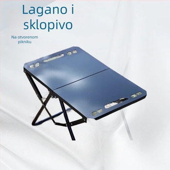 Mini sklopivi stol za kampiranje od karbonskog čelika