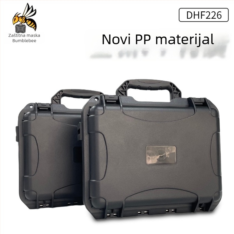 Kutija za alate s zaštitom od udaraca i vlage, PP plastična kutija, unutarnja obloga od pjene i EVA, nosivost 50