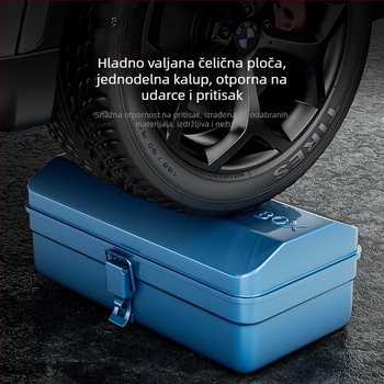 Metalna kutija za alate, prijenosna, više namjena, za kućnu i automobilsku upotrebu, Hao yilin