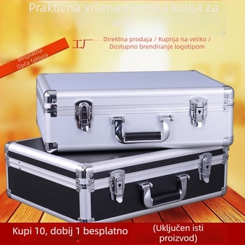 Set kutija za alat od aluminijskog legura u velikim, srednjim i malim veličinama