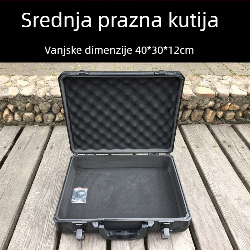 Prijenosna kutija za opremu, otporna na udarce, vojne klase, prijenosna