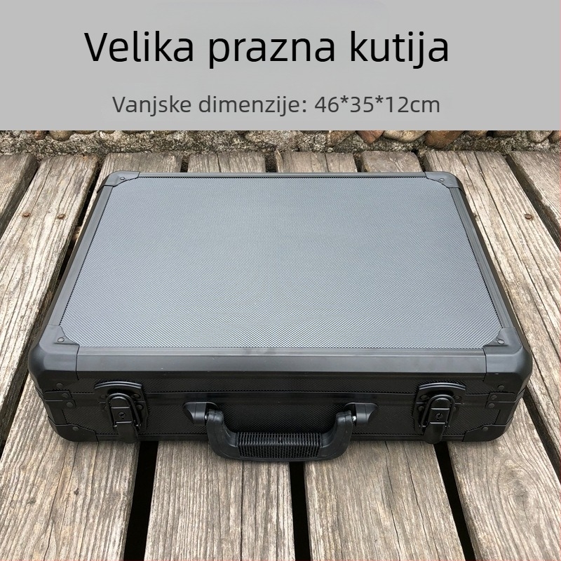 Prijenosna kutija za opremu, otporna na udarce, vojne klase, prijenosna