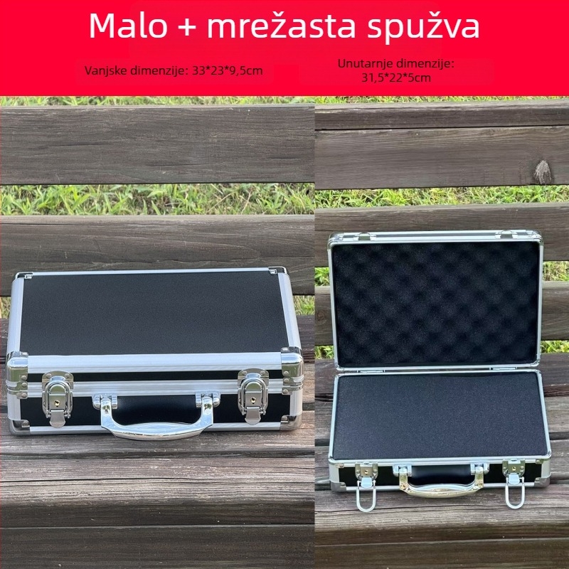 Prijenosna kutija za opremu, otporna na udarce, vojne klase, prijenosna