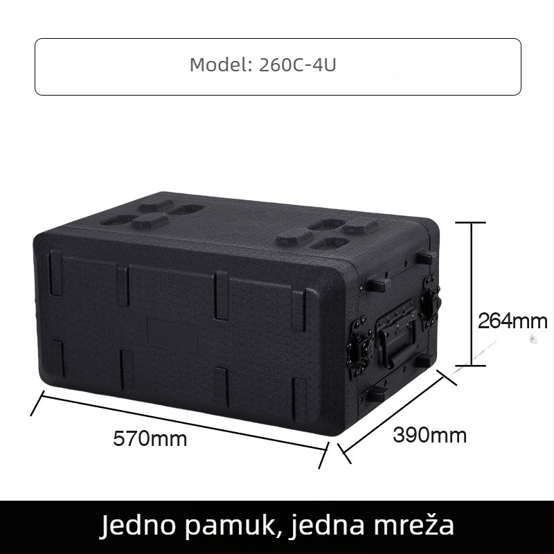 Plastična kutija za alat Eight Fire (Marka: Eight Fire; Tip: Plastična kutija za alat; Glavna namjena: Kutija za alat, kutija za pohranu alata, kutija za pohranu instrumenata; Stil: Ojačana plastična kutija za alat; Licencirana privatna oznaka: Da)