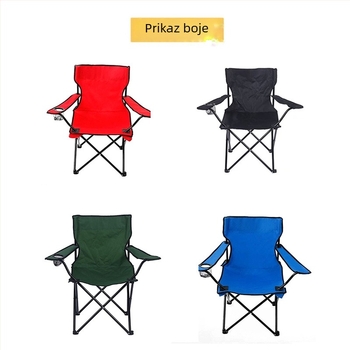 Vanjska sklopiva stolica s Oxford tkaninom i okvirom od karbonskog čelika; sklopiva; prilagodba dostupna; brend Cheng An