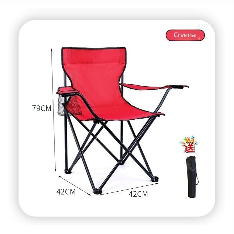 Vanjska sklopiva stolica s Oxford tkaninom i okvirom od karbonskog čelika; sklopiva; prilagodba dostupna; brend Cheng An