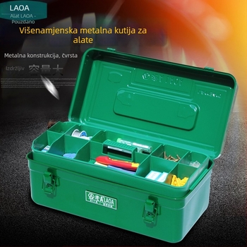 Metalna kutija za alat s okvirom od čelične ploče, prijenosna, nosivost 30, modeli LA113410 LA113411 LA113035 LA113041