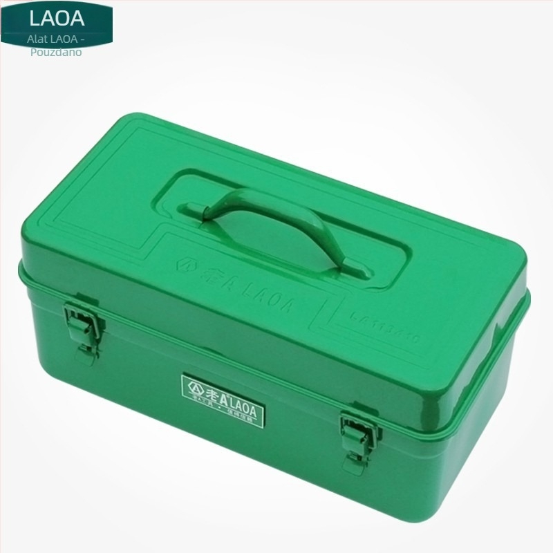 Metalna kutija za alat s okvirom od čelične ploče, prijenosna, nosivost 30, modeli LA113410 LA113411 LA113035 LA113041