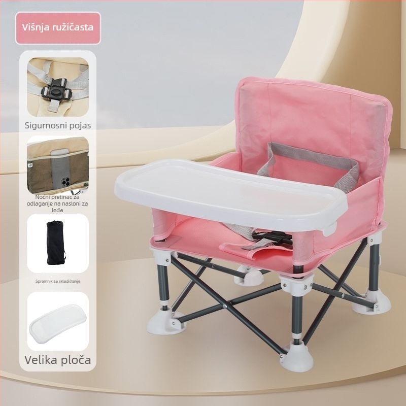 Sklopiva vanjska stolica za piknik - ugljikovo čelična, prijenosna, Set Sail