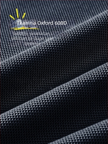 Enkamo Vanjski sklopivi stol i stolica sa naslonom, Oxford tkanina i čelična konstrukcija, sklopivo, porijeklo: Jinhua, Zhejiang