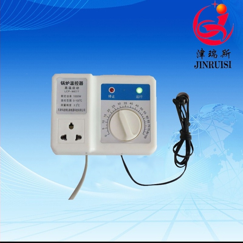 Zinreth termostat za bojler s ručnim gumbom — inteligentni regulator temperature, 1000W, 220V