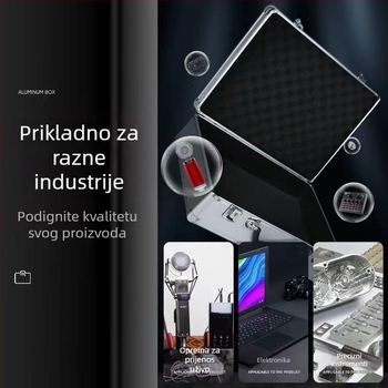 Prijenosna plastična kutija za alate sa lozinkom