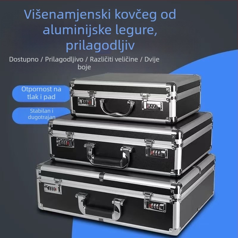 Prijenosna plastična kutija za alate sa lozinkom