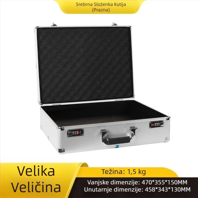 Prijenosna plastična kutija za alate sa lozinkom