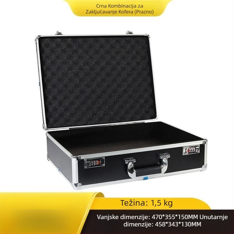 Prijenosna plastična kutija za alate sa lozinkom