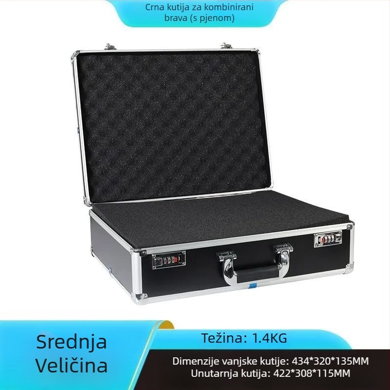 Prijenosna plastična kutija za alate sa lozinkom