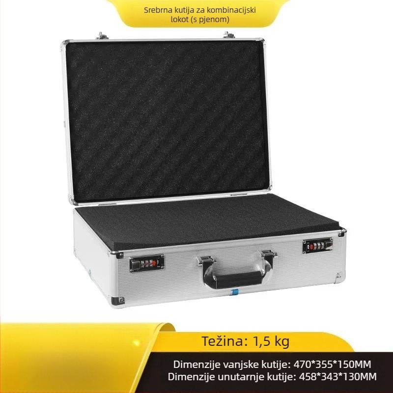 Prijenosna plastična kutija za alate sa lozinkom