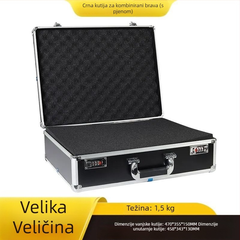 Prijenosna plastična kutija za alate sa lozinkom