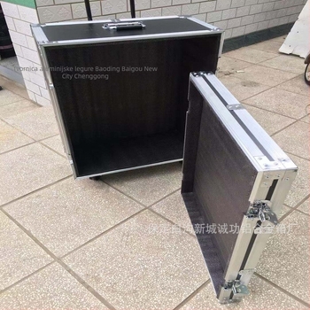 Kutija za opremu od aluminijske legure za instrumente i letne kutije – prilagodljive aluminijske kutije, šifra 518-110