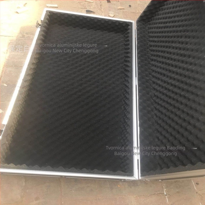 Kutija za opremu od aluminijske legure za instrumente i letne kutije – prilagodljive aluminijske kutije, šifra 518-110