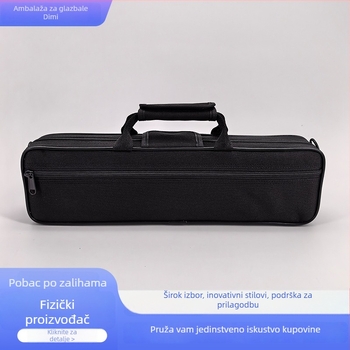 Torba za flautu s 16 otvora, platnena torba za glazbeni instrument, otporna na habanje, unisex, Leben, proljeće 2025