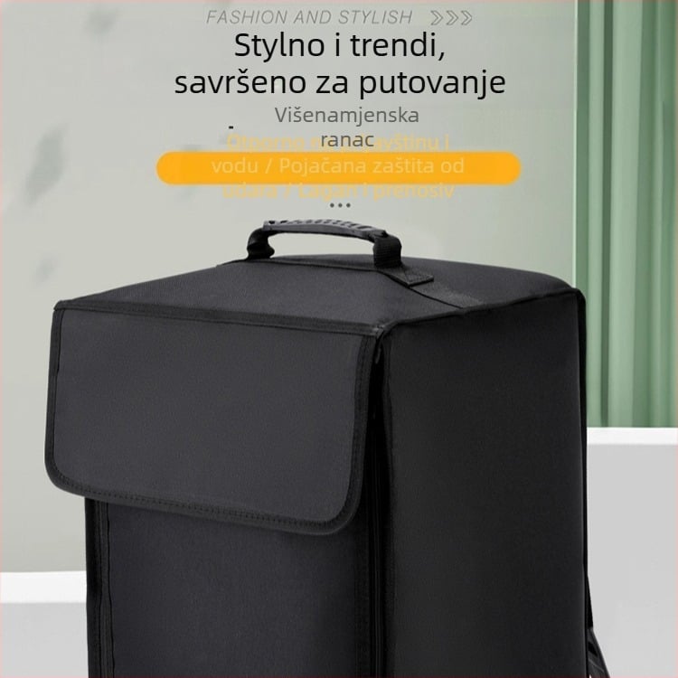 Torba za glazbeni instrument Kahong Drum, Oxford platno, vodootporna, ultralakа, s zakrivljenim naramenicom