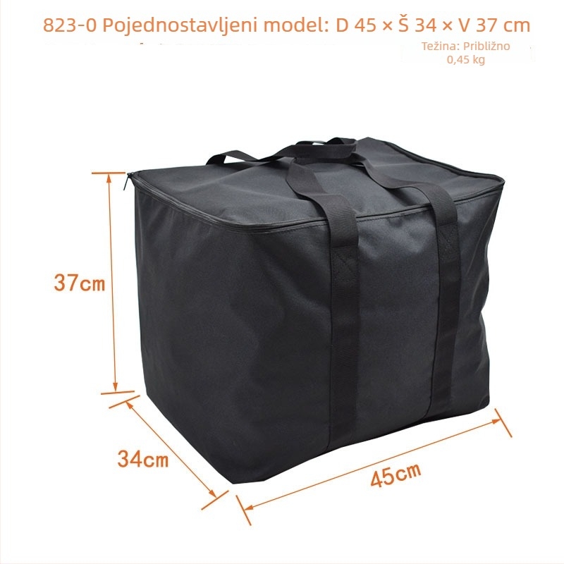 823Boss Torba za pohranu gitarskog zvučnika, s podstavljanom ručkom preko ramena, za putovanja, izrađena po mjeri