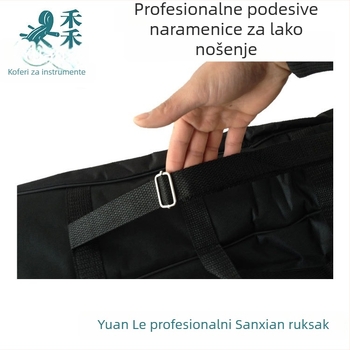 Torba za trostruni glazbeni instrument, Huidian HG007, Oxford tkanina, ručna ručka, mogućnost tiskanja