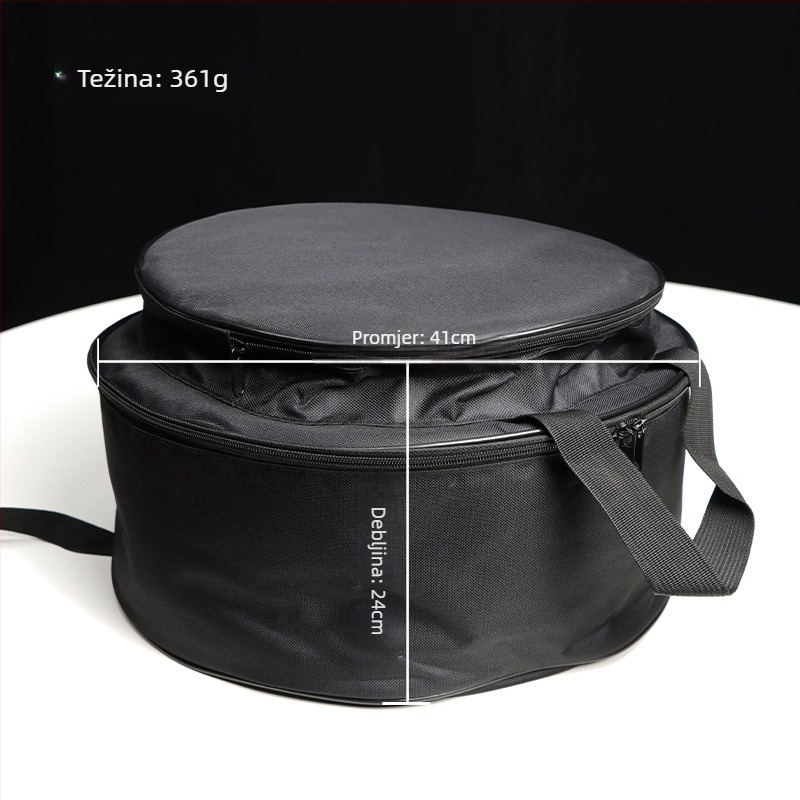 Torba za bubnjeve - Oxford plat, vodootporna, okruglog oblika, prijenosna za kućnu uporabu