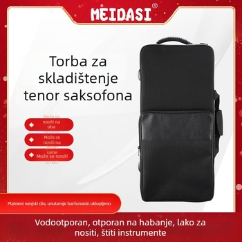 Torba za saksofon Alto E-flat – torba za glazbeni instrument (Unisex; Ljeto 2023; Kućno čuvanje)