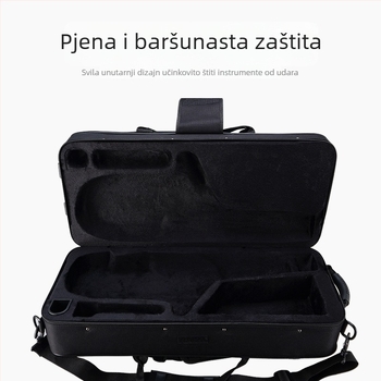 Torba za saksofon Alto E-flat – torba za glazbeni instrument (Unisex; Ljeto 2023; Kućno čuvanje)