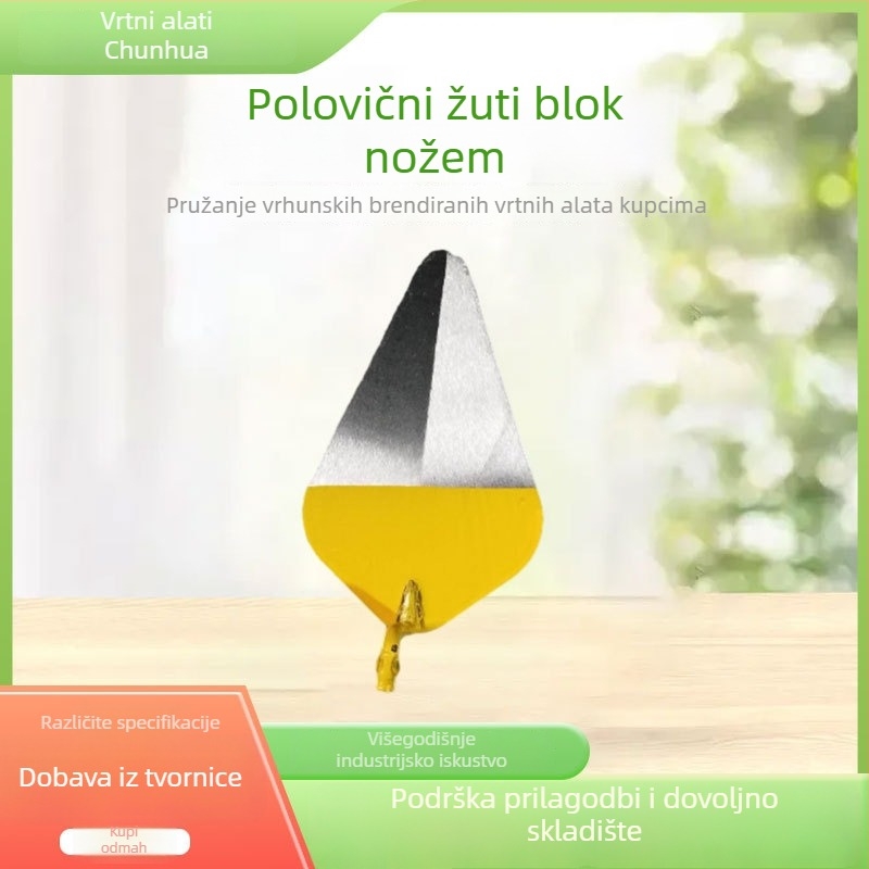 Nehrđajući čelični gleter za žbukanje, zidanje i postavljanje pločica; debela oštrica za izravnavanje maltera
