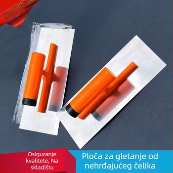 Kairuite špachtla s plastičnom ručkom od nehrđajućeg čelika za žbukanje, bojanje i završno dotjerivanje – učinkovita izrada