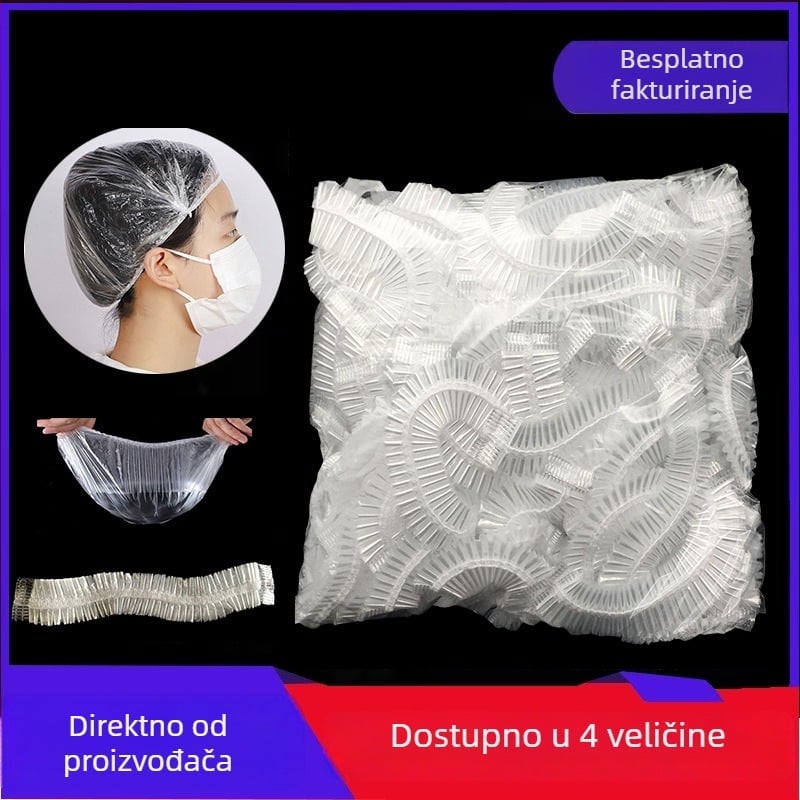 Bill bear Jednokratna kapa za tuširanje, PE materijal, univerzalna veličina, 95–100 g