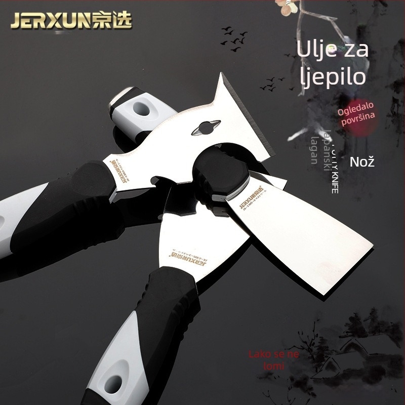 Špatula od nehrđajućeg čelika Jerxun/Jingxuan – za žbukanje, malter i čišćenje