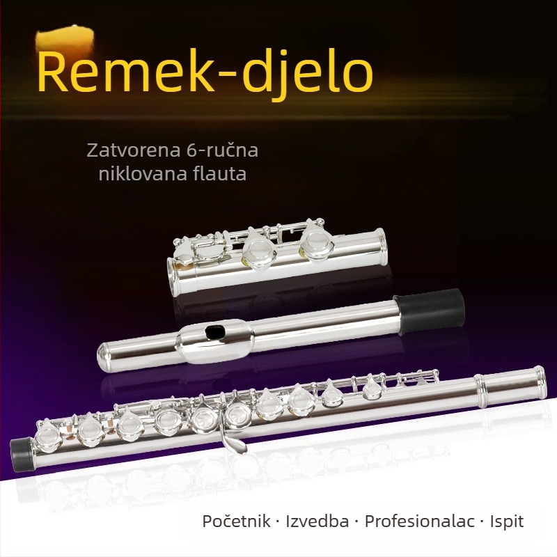 Flauta Jinxin, model FL-16CN, materijal bakarova legura, tonalnost C