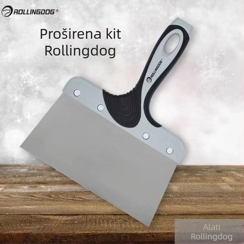 Rolling Dog špachtla od nehrđajućeg čelika – plosni nož za uklanjanje boje sa zidova