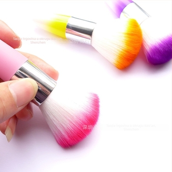 Dugački držak četke za čišćenje prašine s noktiju – višenamjenska četka za šminku