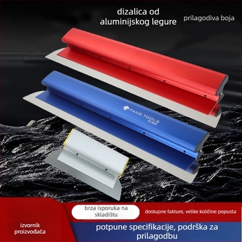 Aluminijska špatula za malteriranje za niveliranje zidova, model Putty Scraper GS-02, brend Jinchao