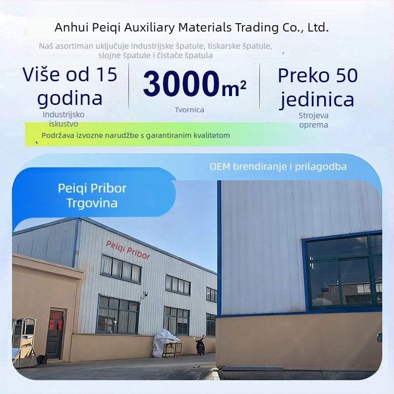 Aluminijska špatula za malteriranje za niveliranje zidova, model Putty Scraper GS-02, brend Jinchao