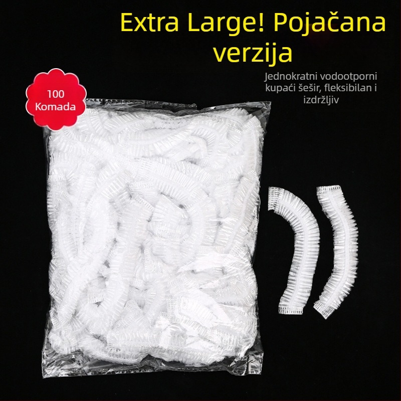 Kapa za tuširanje od PE, jednokratna, za odrasle, 42 g, moderni minimalistički stil