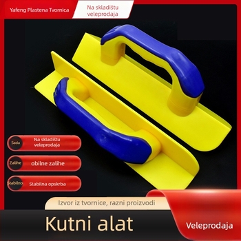 Plastična kutna špatula za žbukanje s dvostrukim kutem, kaljena osnovna ploha; podrijetlo Shangqiu, Henan