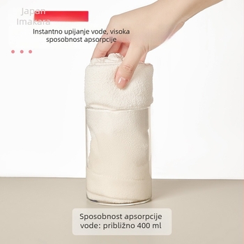 imakara mikrovlakneni turban za kosu, brzo sušenje, 140–169 g