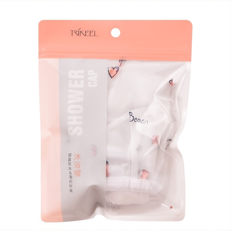 Ženska EVA kupaonska kapa za tuširanje, vodootporna, za ponovnu upotrebu, stil karikature, 50 g