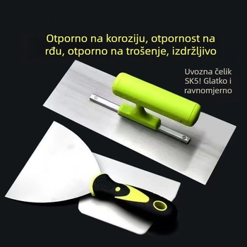 Nehrđajući čelični alat za žbukanje i nož za žbukanje