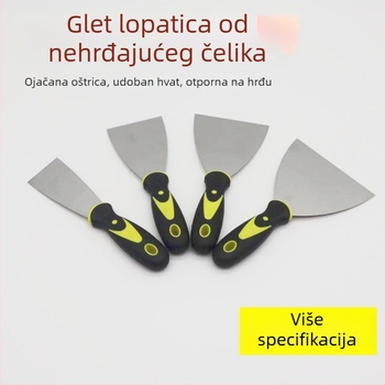 Dvooboјna špatula za gletanje i čišćenje