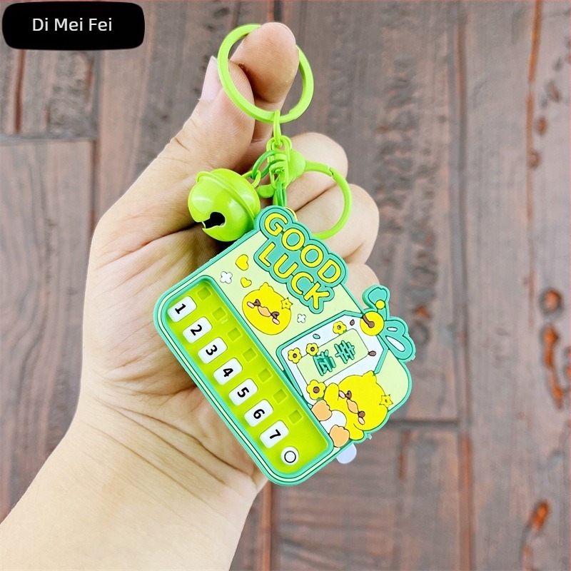 Mini klavirski privjesak sa svjetlom — edukativna prijenosna glazbena igračka od plastike