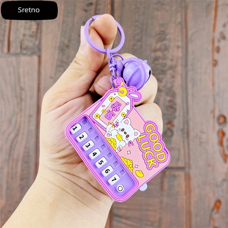 Mini klavirski privjesak sa svjetlom — edukativna prijenosna glazbena igračka od plastike