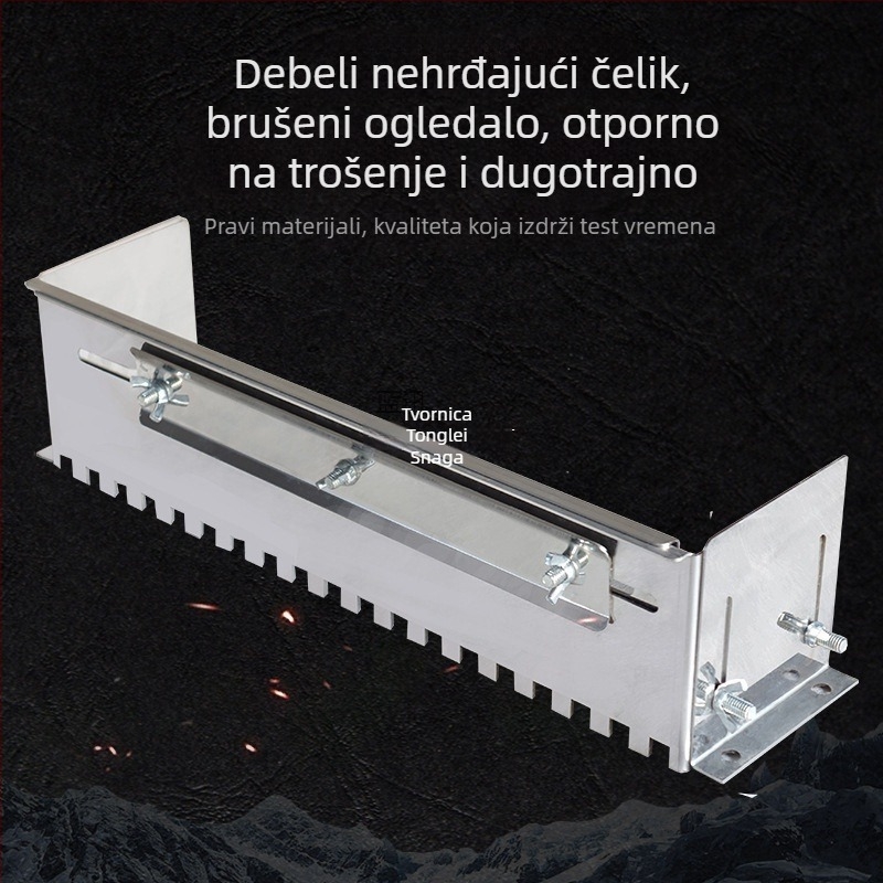 Alat za postavljanje pločica TONGLEI s malter-trakom i nivelirom